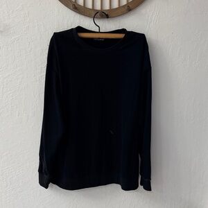 Amazon Ticticmimi Black Pullover Sweater Crew Neck Two Side Pockets Medium